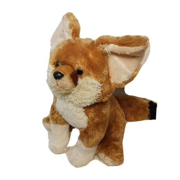 1972 Fiesta Vintage Realistic Red FOX Plush Stuffed Toy Large Ears Tail Standing - Picture 7 of 16